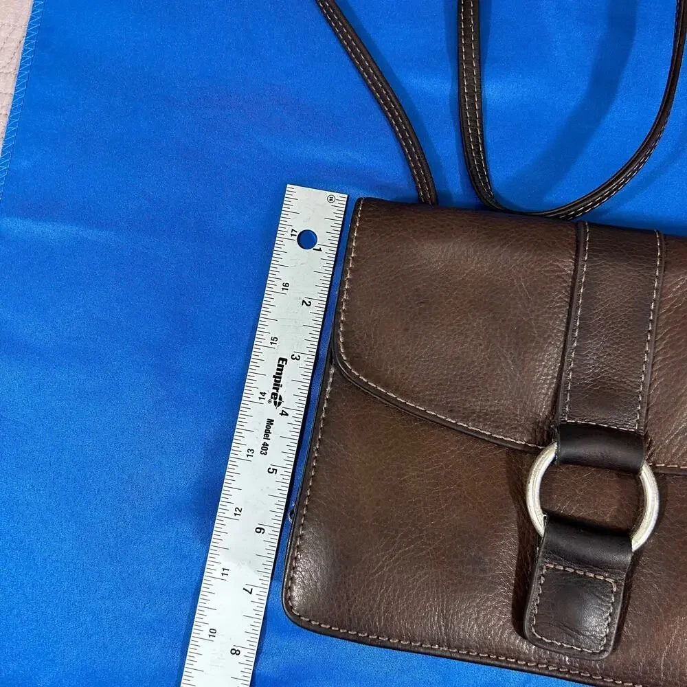 Fossil Crossbody Bag Vintage Genuine Leather 8.5 x 7.5 x 3